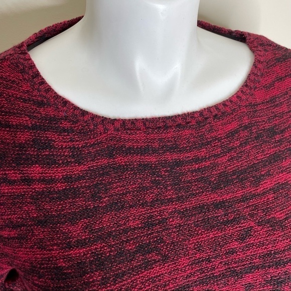 Style & Co black and red ruffle sweater, NWT 3X - Picture 2 of 8